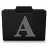Black Grey Fonts Icon 48x48 png